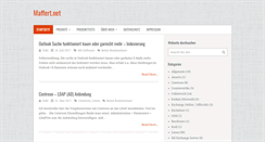 Desktop Screenshot of maffert.net