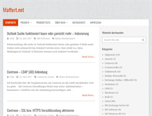 Tablet Screenshot of maffert.net